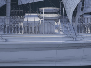 Old Ship Modelo 3D