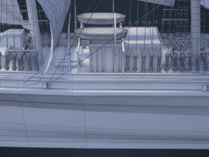 Old Ship Modelo 3D