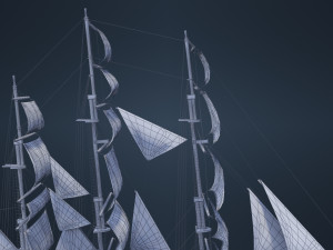 Old Ship Modelo 3D