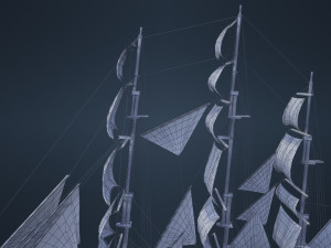 Old Ship Modelo 3D