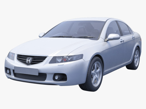 Honda Accord sedan 2003 3D Model