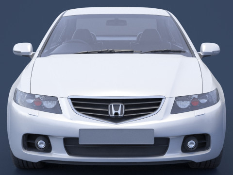 Honda Accord sedan 2003 3D Model