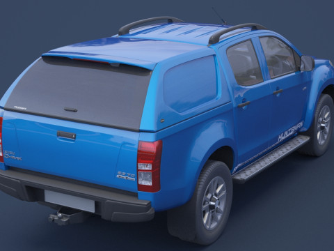 Isuzu D-Max Double Cab Huntsman 2014 3D Model