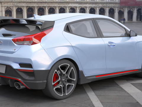 Hyundai Veloster N 3D मॉडल