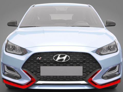 Hyundai Veloster N 3D मॉडल