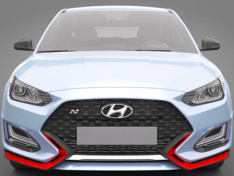 Hyundai Veloster N 3D Model