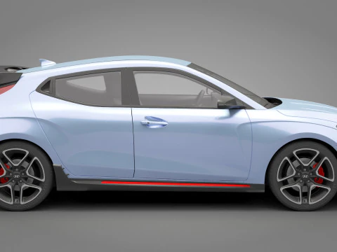 Hyundai Veloster N 3D Model