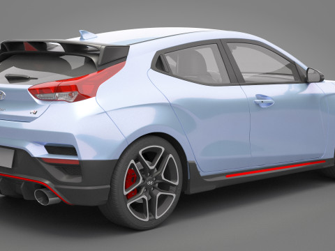 Hyundai Veloster N 3D मॉडल