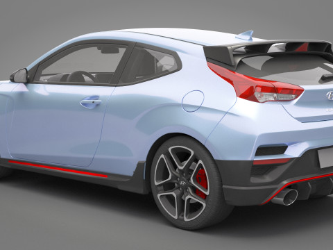 Hyundai Veloster N 3D मॉडल