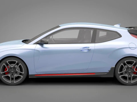 Hyundai Veloster N 3D Model
