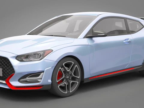 Hyundai Veloster N 3D Model
