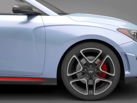 Hyundai Veloster N 3D Model