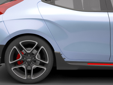 Hyundai Veloster N 3D मॉडल
