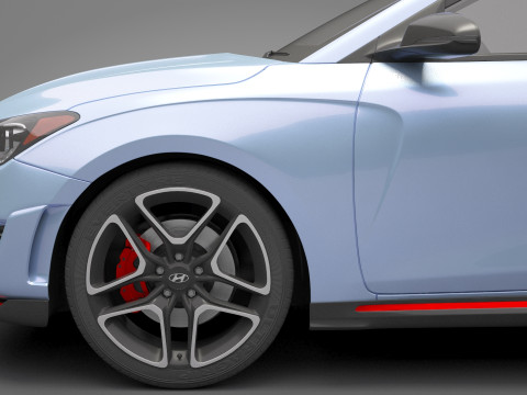 Hyundai Veloster N 3D मॉडल