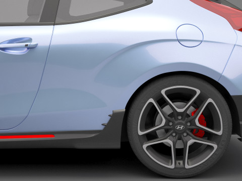 Hyundai Veloster N 3D मॉडल