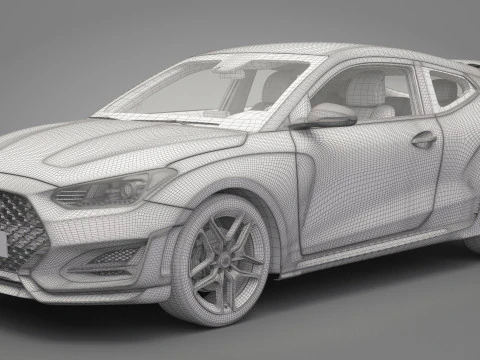 Hyundai Veloster N 3D Model
