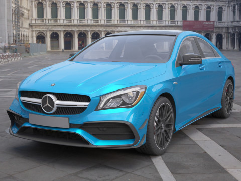 Mercedes-Benz CLA45 AMG Model 3D