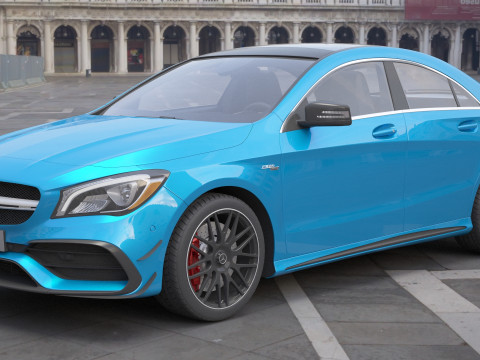 Mercedes-Benz CLA45 AMG 3D Модель
