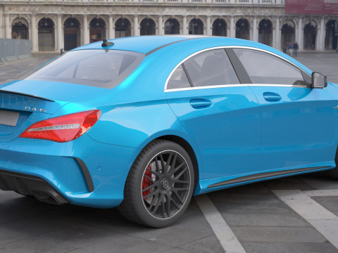 Mercedes-Benz CLA45 AMG 3D Модель