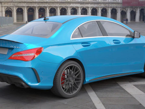 Mercedes-Benz CLA45 AMG 3D Model