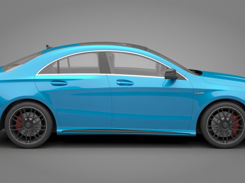Mercedes-Benz CLA45 AMG 3D Модель