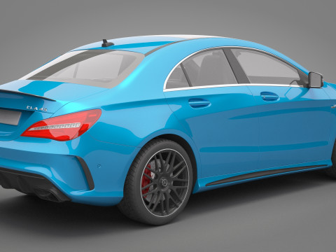 Mercedes-Benz CLA45 AMG 3D Модель