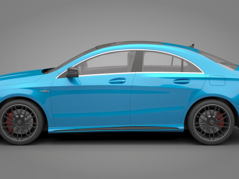 Mercedes-Benz CLA45 AMG 3D Модель