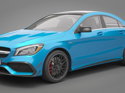 Mercedes-Benz CLA45 AMG 3D Модель