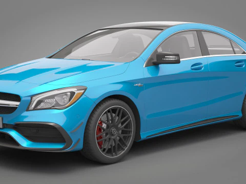 Mercedes-Benz CLA45 AMG 3D Model