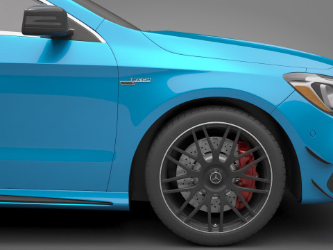 Mercedes-Benz CLA45 AMG 3D Модель