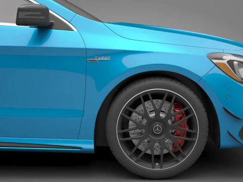Mercedes-Benz CLA45 AMG 3D Model