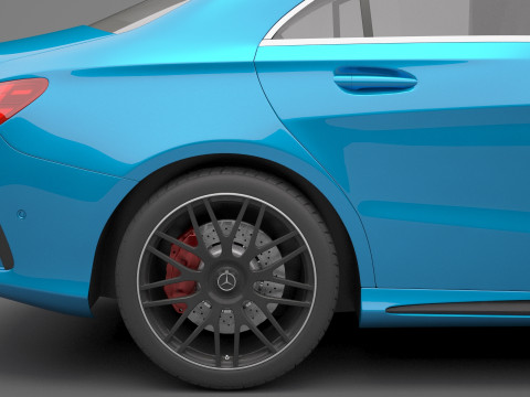 Mercedes-Benz CLA45 AMG 3D Модель
