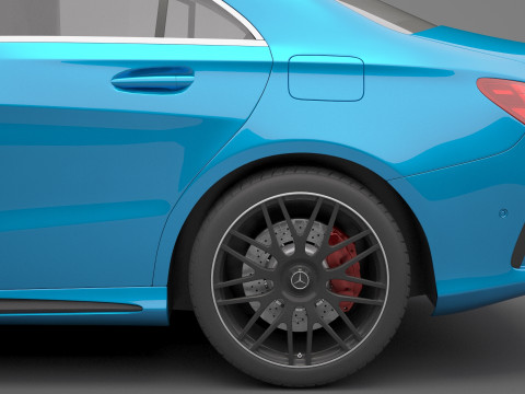 Mercedes-Benz CLA45 AMG 3D Модель