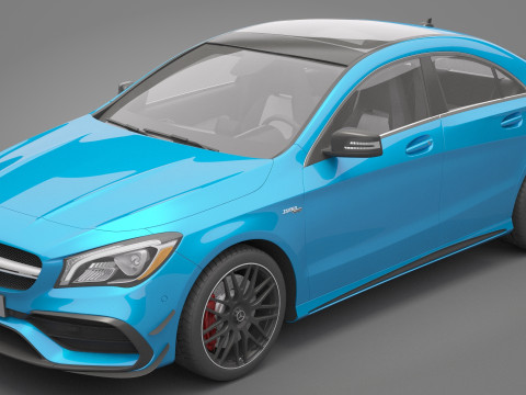 Mercedes-Benz CLA45 AMG 3D Модель