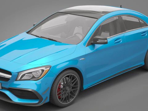 Mercedes-Benz CLA45 AMG 3D Model