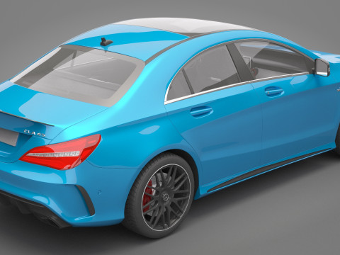 Mercedes-Benz CLA45 AMG 3D Модель