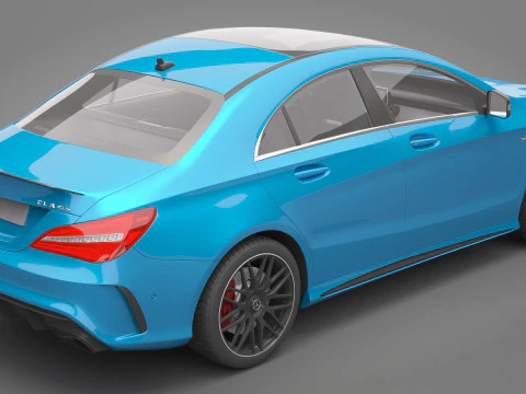 Mercedes-Benz CLA45 AMG 3D Model