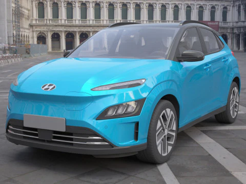 Hyundai Kona Elettrica Modello 3D