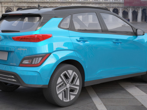 Hyundai Kona Electric 3D Модель