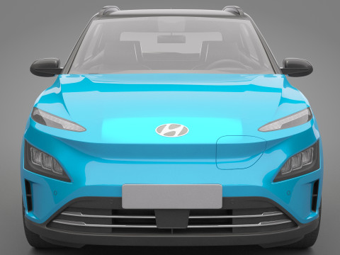 Hyundai Kona Electric 3D Модель