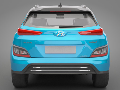 Hyundai Kona Electric 3D Модель
