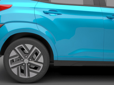 Hyundai Kona Electric 3D Модель