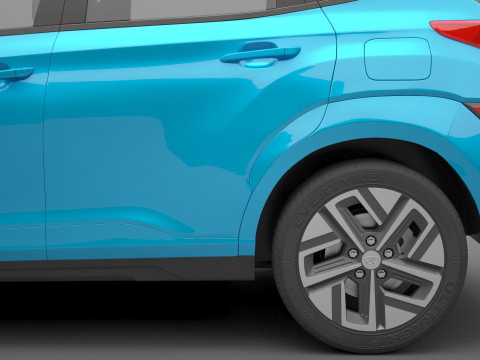 Hyundai Kona Electric 3D Модель