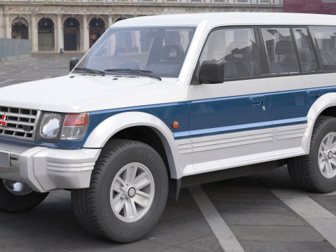 Mitsubishi Pajero 1991 Modèle 3D