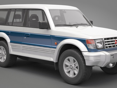 Mitsubishi Pajero 1991 Modèle 3D