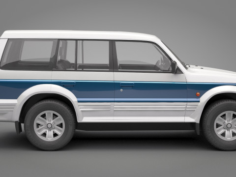 Mitsubishi Pajero 1991 Modèle 3D
