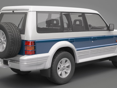 Mitsubishi Pajero 1991 Modèle 3D