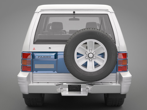 Mitsubishi Pajero 1991 Modèle 3D
