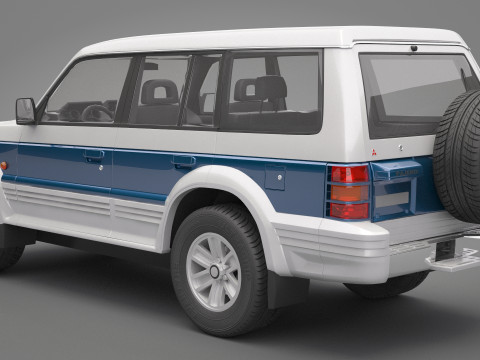Mitsubishi Pajero 1991 Modèle 3D