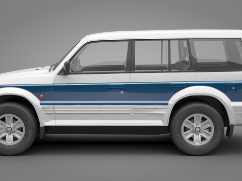 Mitsubishi Pajero 1991 Modèle 3D